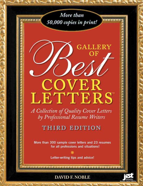 Gallery of Best Cover Letters: Collection of Quality Cover Letters by Professional Resume Writers