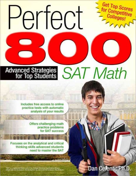 Perfect 800: SAT Math: Advanced Strategies for Top Students cover