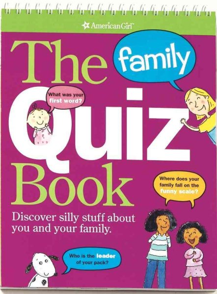The Family Quiz Book (American Girl (Quality))