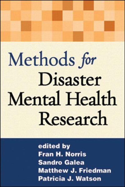 Methods for Disaster Mental Health Research cover