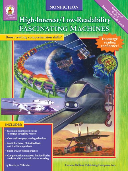 Fascinating Machines: High-Interest/Low-Readability Nonfiction cover