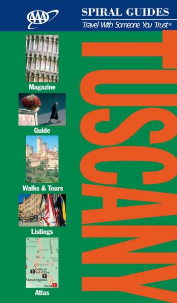 AAA Spiral Tuscany (AAA Spiral Guides) cover