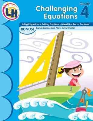 Skill Builders - Challenging Equations Grade 4 (Skill Builders Math) cover
