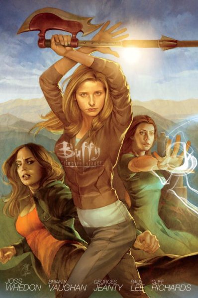 Buffy The Vampire Slayer Season 8 Library Edition Volume 1 HC cover