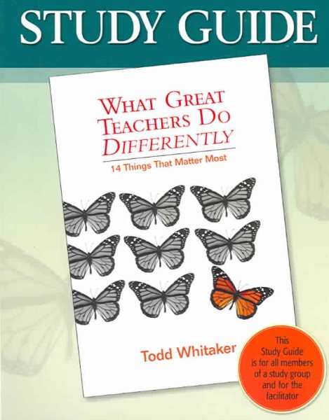 Study Guide-What Great Teachers Do Differently: 14 Things That Matter Most