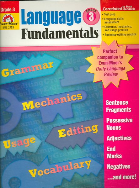 Language Fundamentals, Grade 3 cover