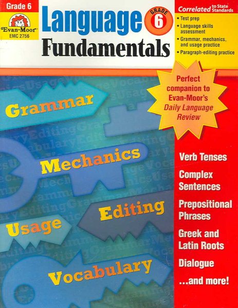 Language Fundamentals, Grade 6 cover