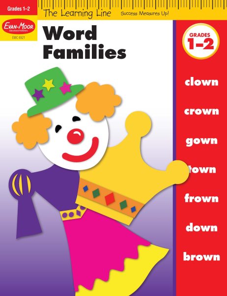 Word Families, Grades 1-2 (Learning Line) cover