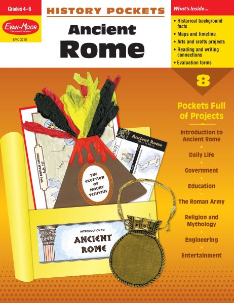 History Pockets: Ancient Rome, Grades 4-6+ cover