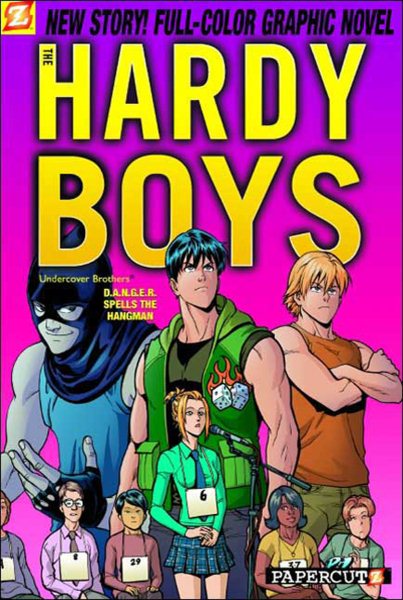 Hardy Boys #18: D.A.N.G.E.R. Spells the Hangman! (Hardy Boys Graphic Novels) cover