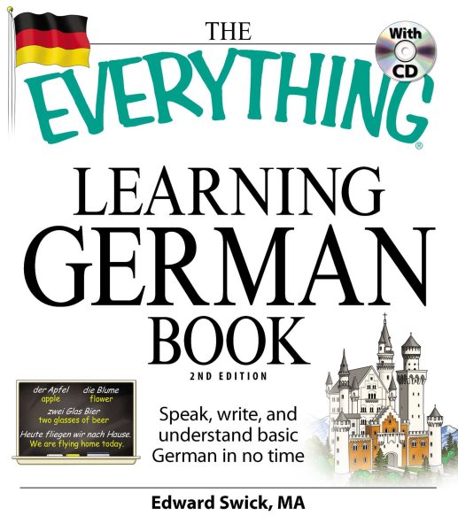The Everything Learning German Book: Speak, write, and understand basic German in no time cover