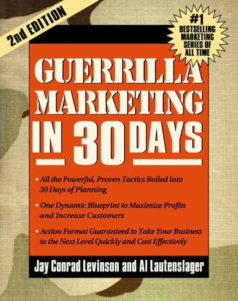 Guerrilla Marketing in 30 Days, 2nd Edition cover