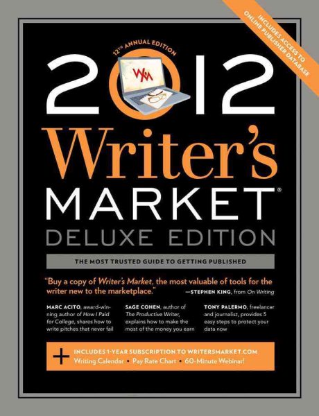 2012 Writer's Market Deluxe Edition cover