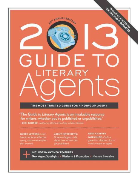 2013 Guide to Literary Agents cover