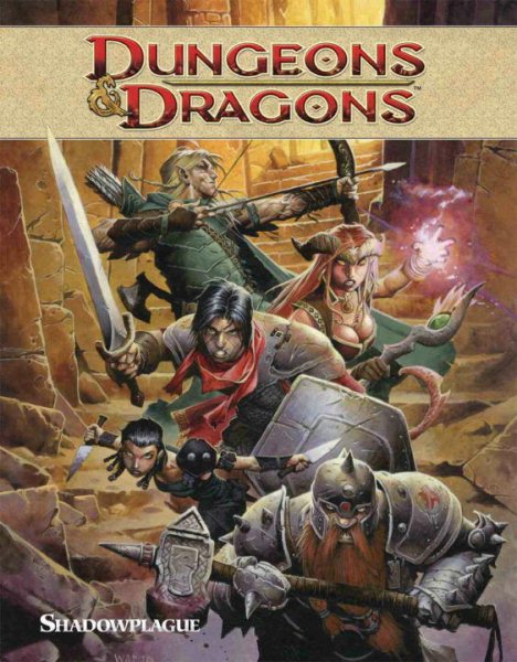 Dungeons & Dragons Volume 1: Shadowplague HC (DUNGEONS & DRAGONS Fell's Five) cover