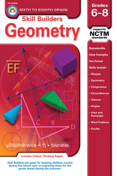 Geometry, Grades 6 - 8 (Skill Builders™)