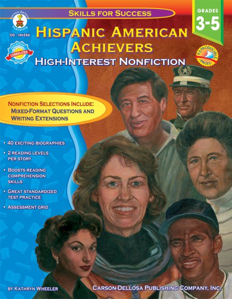 Hispanic American Achievers, Grades 3 - 5 (Skills for Success)