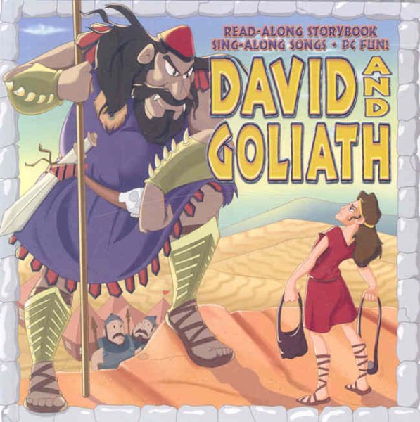 David and Goliath Read-Along Story Book, Sing-Along Songs - PC Fun! cover