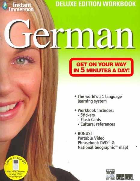 Instant Immersion German - Deluxe Edition Workbook (German and English Edition)