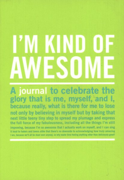 Knock Knock I'm Kind of Awesome Mini Inner-Truth Journal cover