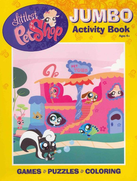 Littlest Pet Shop Jumbo Coloring & Activity cover