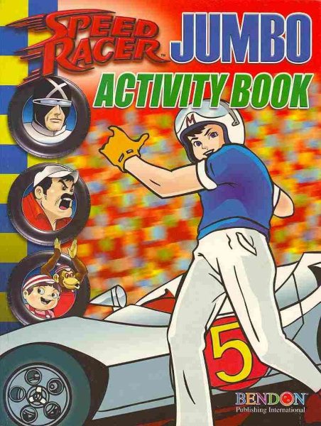 Speed Racer Jumbo Activity Book cover