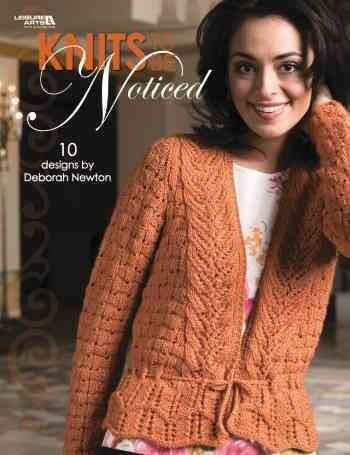 Knits to Be Noticed (Leisure Arts #4545) cover