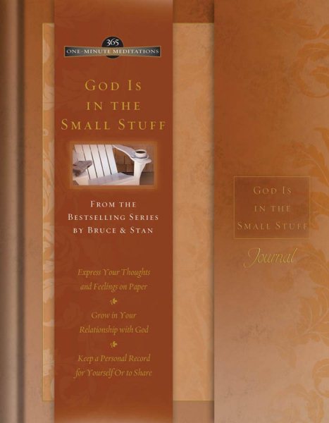 God is in the Small Stuff Journal: One-Minute Meditations Journal cover