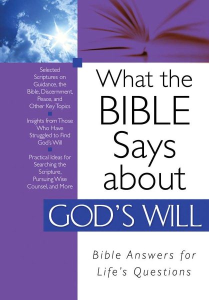 What the Bible Says about God's Will cover