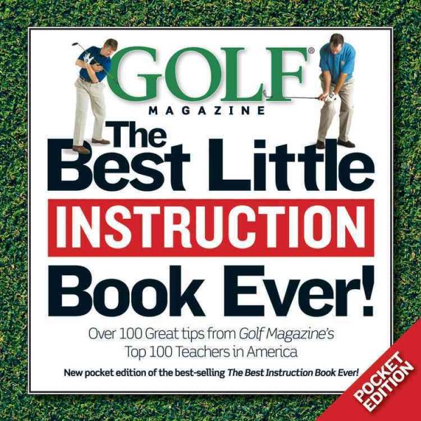 GOLF The Best Little Instruction Book Ever!: Pocket Edition
