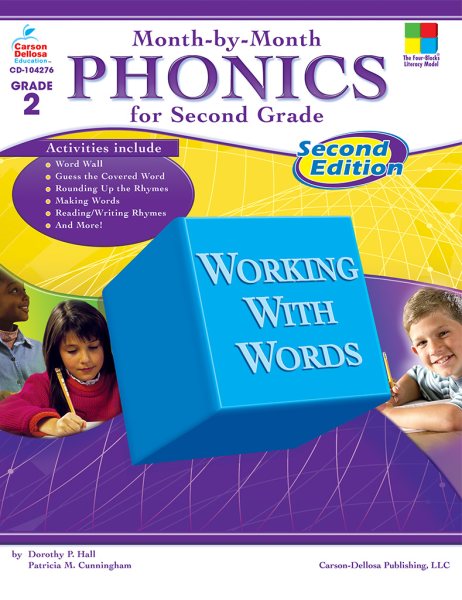 Month-by-Month Phonics for Second Grade cover