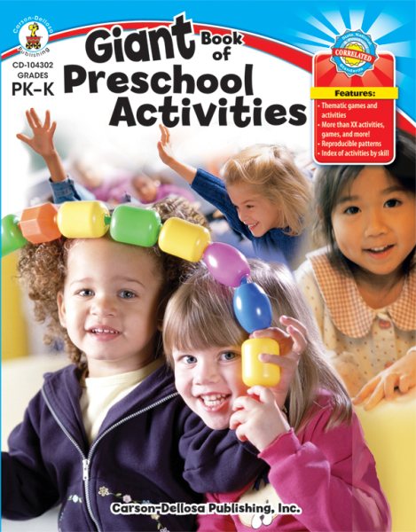 Giant Book of Preschool Activities cover