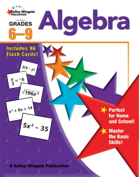 Algebra, Grades 6-9 cover