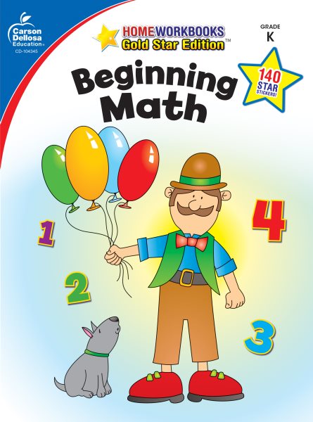 Beginning Math, Grade K (Home Workbooks) cover