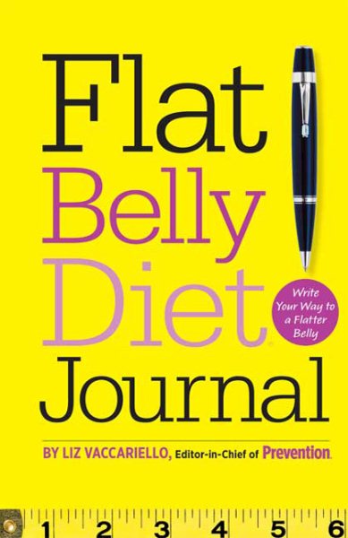 Flat Belly Diet! Journal: Write Your Way to a Flatter Belly cover