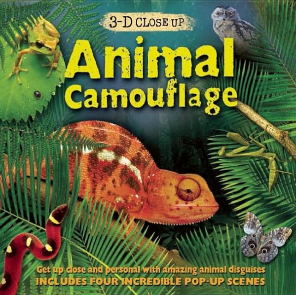 3-D Close Up: Animal Camouflage cover