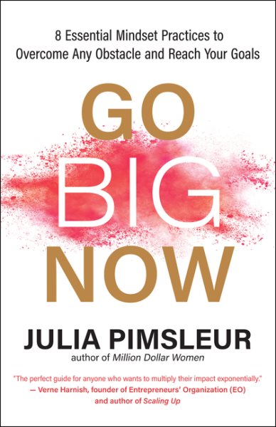 Go Big Now: 8 Essential Mindset Practices to Overcome Any Obstacle and Reach Your Goals cover