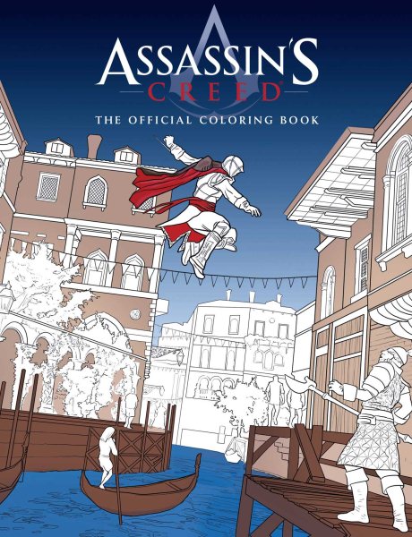 Assassin's Creed: The Official Coloring Book cover
