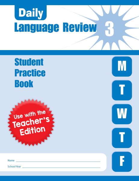 Daily Language Review, Grade 3 Student Book cover