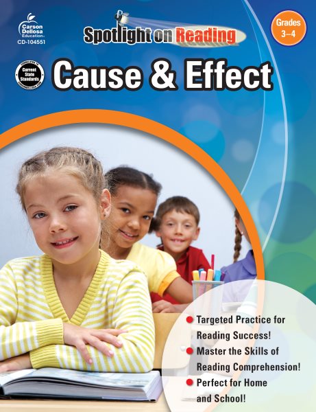 Carson Dellosa Cause & Effect, Grades 3 - 4 Resource Book cover