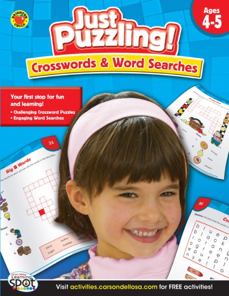 Crosswords & Word Searches, Grades K - 2 (Just Puzzling!)