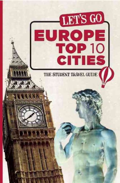 Let's Go Europe Top 10 Cities: The Student Travel Guide cover