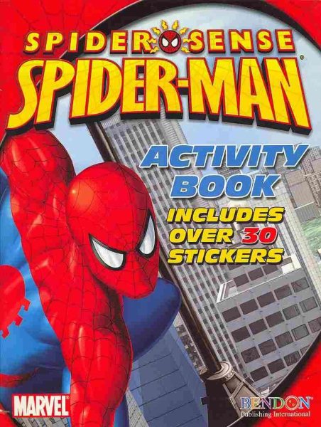 Spider-Man Spider Sense Activity Book (Includes Over 30 Stickers) cover