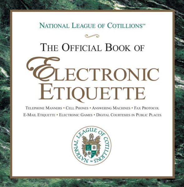 The Official Book of Electronic Etiquette cover
