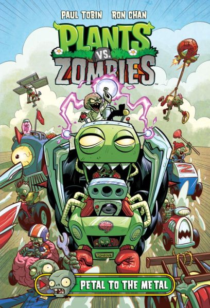 Plants vs. Zombies Volume 5: Petal to the Metal cover