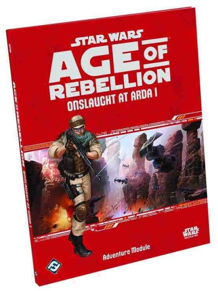 Star Wars Age of Rebellion Onslaught at Arda I EXPANSION | Roleplaying Game | Strategy Game for Adults and Kids | Ages 10+ | 2-8 Players | Average Playtime 1 Hour | Made by Fantasy Flight Games