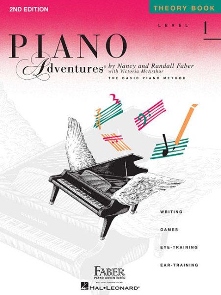 Level 1 - Theory Book: Piano Adventures cover