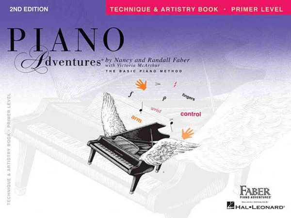 Primer Level - Technique & Artistry Book: Piano Adventures cover