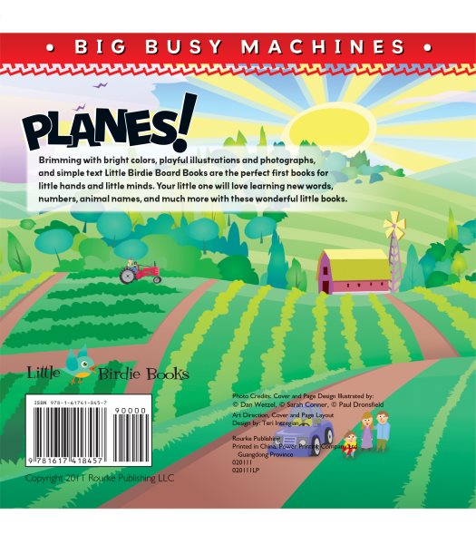 Planes! (Big Busy Machines) cover