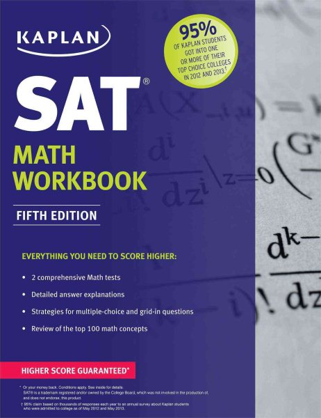 Kaplan SAT Math Workbook (Kaplan Test Prep)